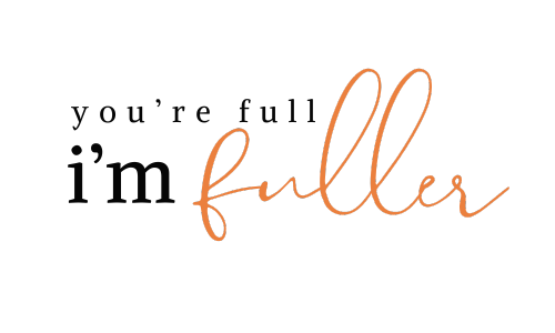 You're Full | I'm Fuller Logo